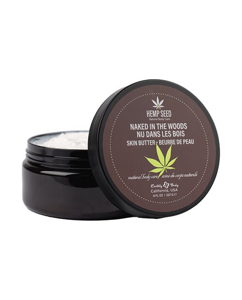 Earthly Body Hemp Seed Skin Butter - 8 oz Jar Naked in the Woods | Shop Lowest Prices at fonlove.shop