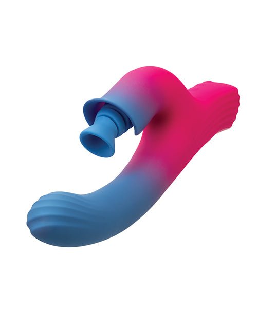 Elation Dual Stimulator w/Suction - Blue/Pink | Shop Lowest Prices at fonlove.shop