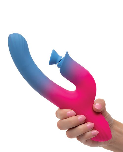 Elation Dual Stimulator w/Suction - Blue/Pink | Shop Lowest Prices at fonlove.shop