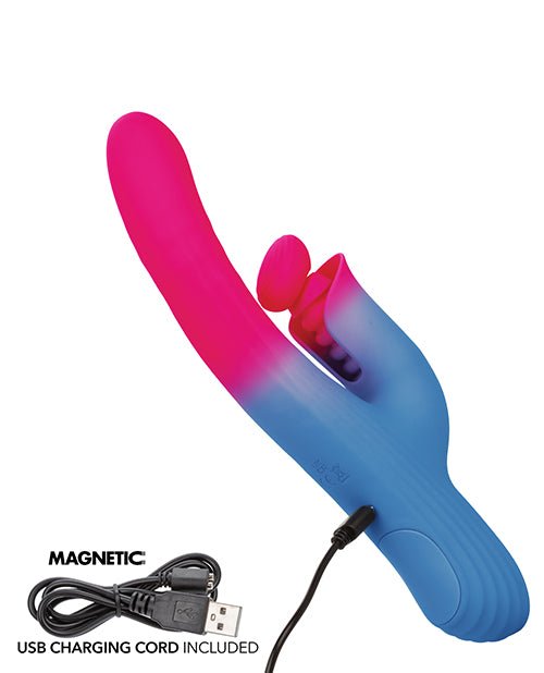 Elation Thrusting Dual Stimulator - Blue/Pink | Shop Lowest Prices at fonlove.shop