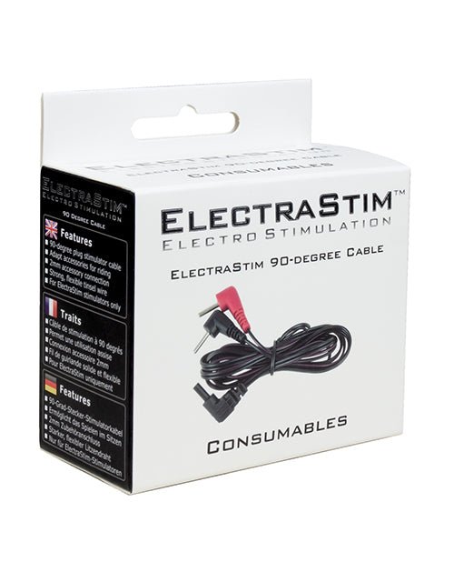 ElectraStim Cable with 90 Degree Plugs | Shop Lowest Prices at fonlove.shop