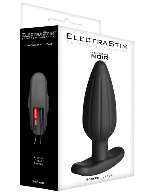 ElectraStim Silicone Noir Rocker Butt Plug - Large | Shop Lowest Prices at fonlove.shop