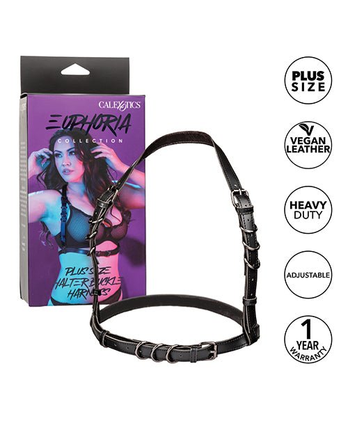 Euphoria Collection Plus Size Halter Buckle Harness | Shop Lowest Prices at fonlove.shop