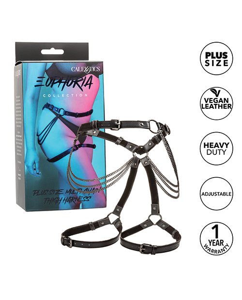 Euphoria Collection Plus Size Multi Chain Thigh Harness | Shop Lowest Prices at fonlove.shop