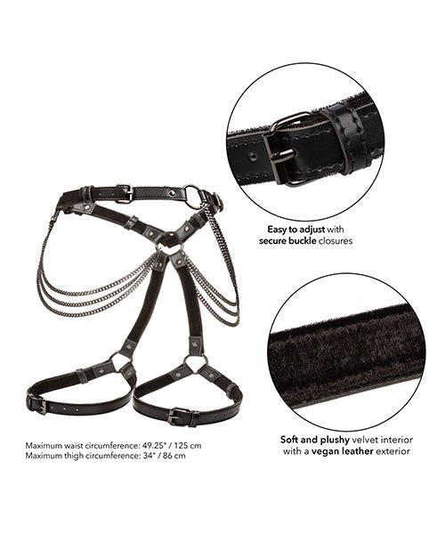 Euphoria Collection Plus Size Multi Chain Thigh Harness | Shop Lowest Prices at fonlove.shop