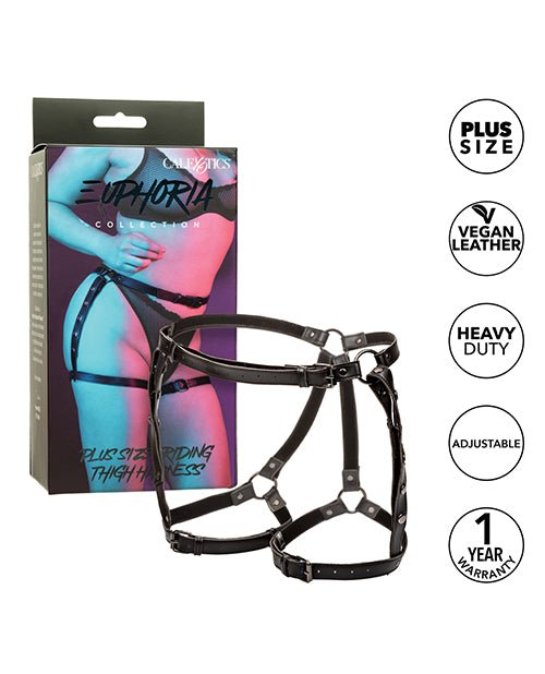 Euphoria Collection Plus Size Riding Thigh Harness | Shop Lowest Prices at fonlove.shop