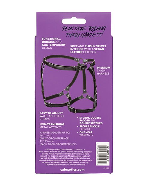 Euphoria Collection Plus Size Riding Thigh Harness | Shop Lowest Prices at fonlove.shop