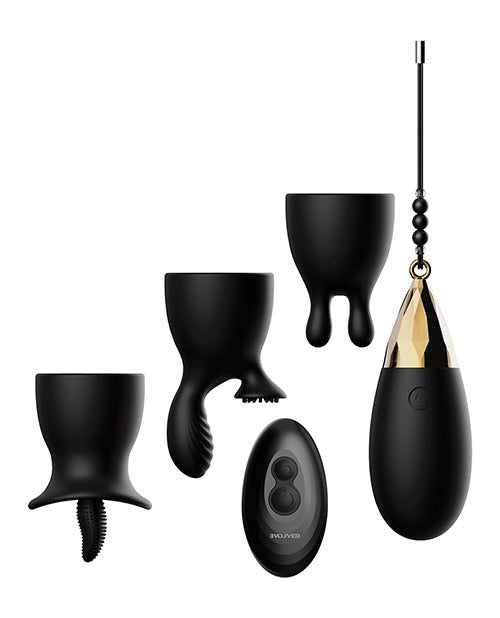 Evolved Egg Citement Rechargeable Bullet - Black/gold | Shop Lowest Prices at fonlove.shop