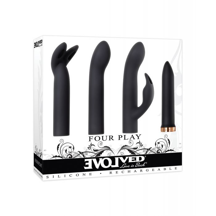 Evolved Four Play Kit - Black/Rose Gold | Shop Lowest Prices at fonlove.shop