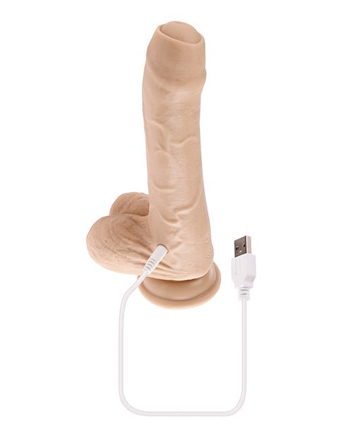 Evolved Peek A Boo Vibrating Dildo - Ivory | Shop Lowest Prices at fonlove.shop