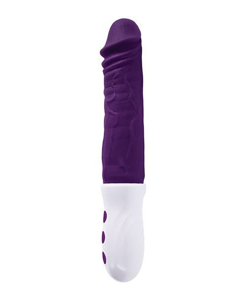Evolved Plum Thrust Realistic Shaft Vibrator - Purple | Shop Lowest Prices at fonlove.shop