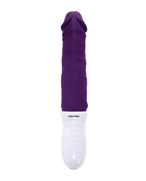 Evolved Plum Thrust Realistic Shaft Vibrator - Purple | Shop Lowest Prices at fonlove.shop