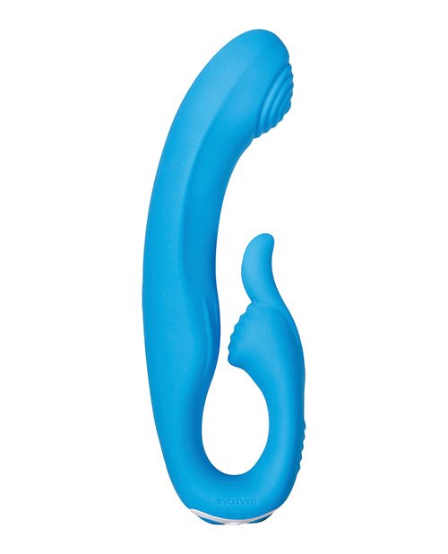 Evolved Sea Breeze Bunny Rechargeable Dual Stim - Blue | Shop Lowest Prices at fonlove.shop