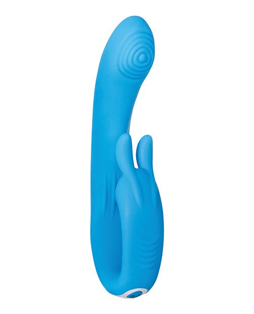 Evolved Sea Breeze Bunny Rechargeable Dual Stim - Blue | Shop Lowest Prices at fonlove.shop