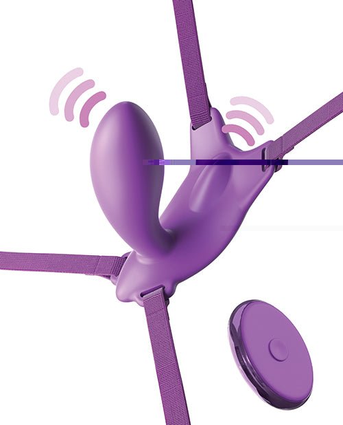 Fantasy For Her Ultimate G - spot Butterfly Strap On - Purple | Shop Lowest Prices at fonlove.shop