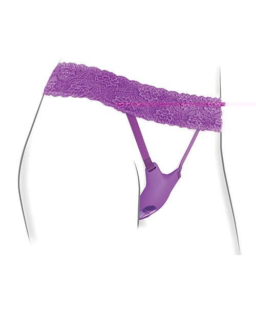 Fantasy For Her Ultimate G - spot Butterfly Strap On - Purple | Shop Lowest Prices at fonlove.shop