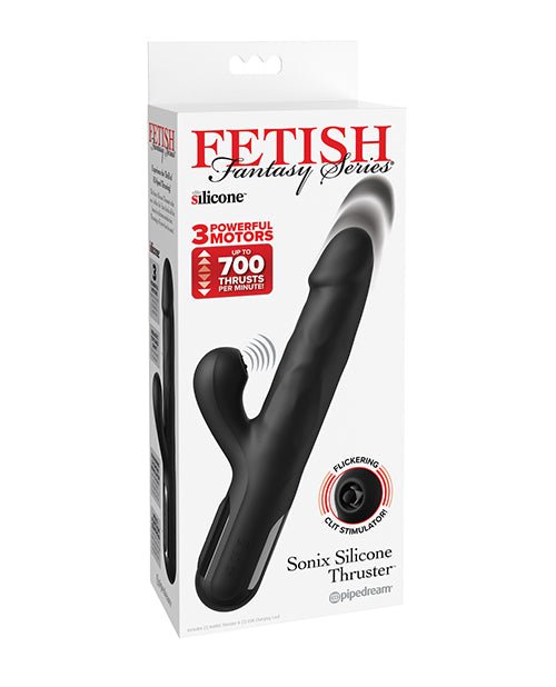 Fetish Fantasy Series Sonix Silicone Thruster - Black | Shop Lowest Prices at fonlove.shop