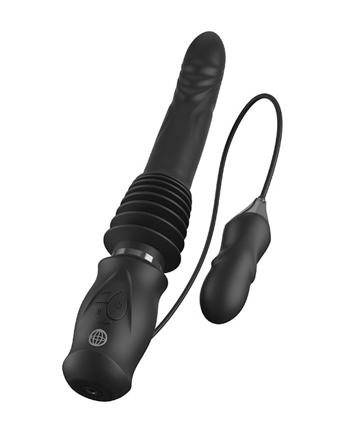 Fetish Fantasy Series Ultimate Silicone Thruster - Black | Shop Lowest Prices at fonlove.shop