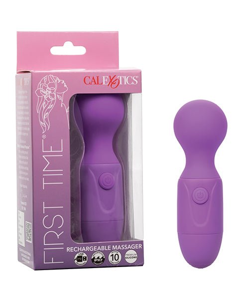 First Time Rechargeable Vibrator Massager - Purple | Shop Lowest Prices at fonlove.shop