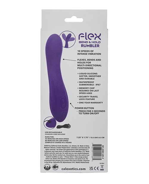Flex Bend & Hold Rumbler G - Spot Massager - Purple | Shop Lowest Prices at fonlove.shop