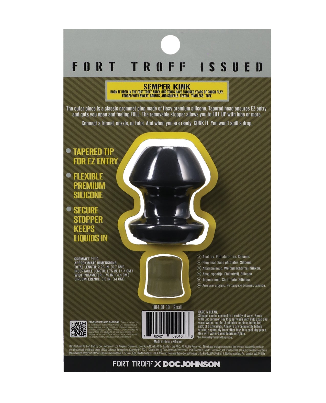 Fort Troff Kum Keeper Anal Plug - Black | Shop Lowest Prices at fonlove.shop