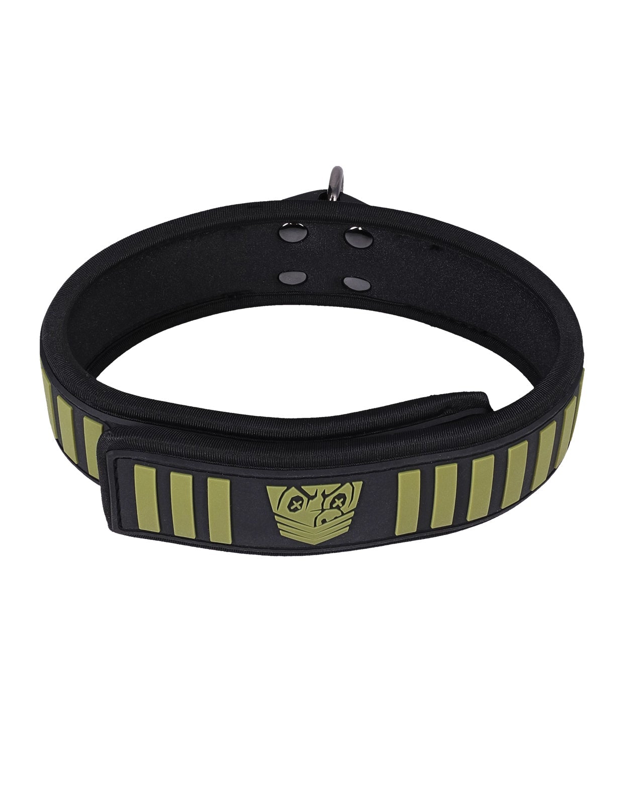 Fort Troff Tactical Collar & Leash - Black/Green | Shop Lowest Prices at fonlove.shop