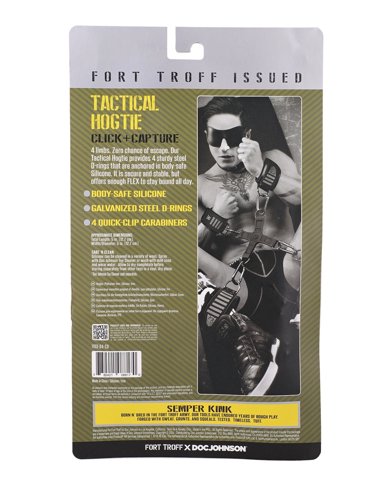 Fort Troff Tactical Hogtie - Black | Shop Lowest Prices at fonlove.shop