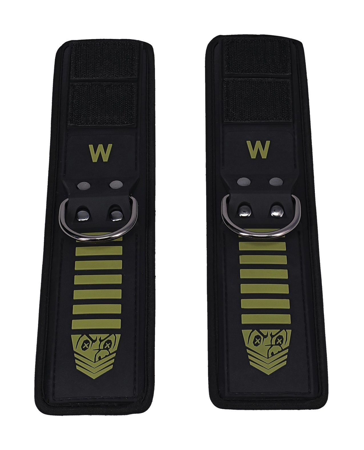 Fort Troff Tactical Wrist Cuffs - Black/Green | Shop Lowest Prices at fonlove.shop