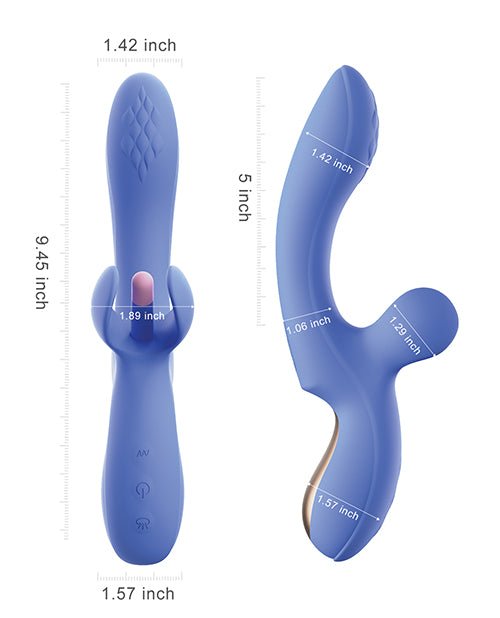 FORTEXA Kinky Finger Flapping Clit & G - Spot Vibrator with App Control | Shop Lowest Prices at fonlove.shop