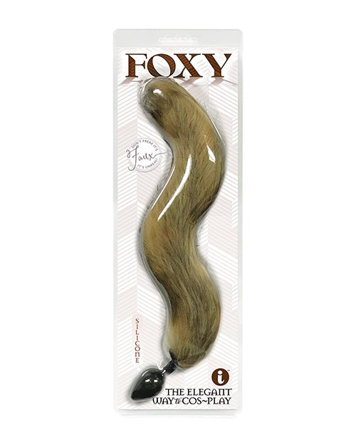Foxy Fox Tail Silicone Butt Plug - Gold | Shop Lowest Prices at fonlove.shop