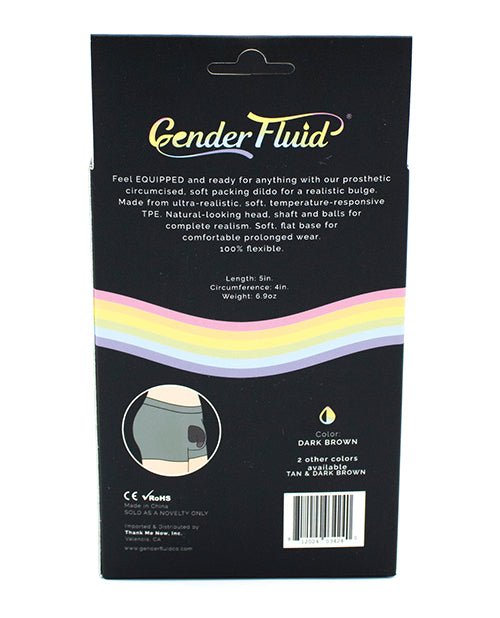 Gender Fluid 5" Equipped Soft Packer | Shop Lowest Prices at fonlove.shop
