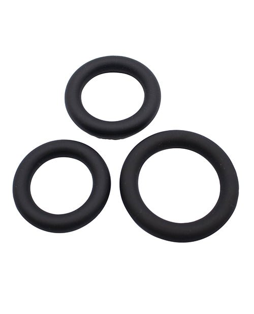 Gender Fluid Clincher Tension Ring Set - Black | Shop Lowest Prices at fonlove.shop