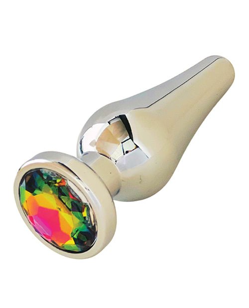 Gender Fluid Excite! Flared Plug - Silver | Shop Lowest Prices at fonlove.shop