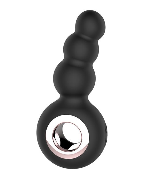 Gender Fluid Quiver Anal Ring Bead Vibe - Black | Shop Lowest Prices at fonlove.shop