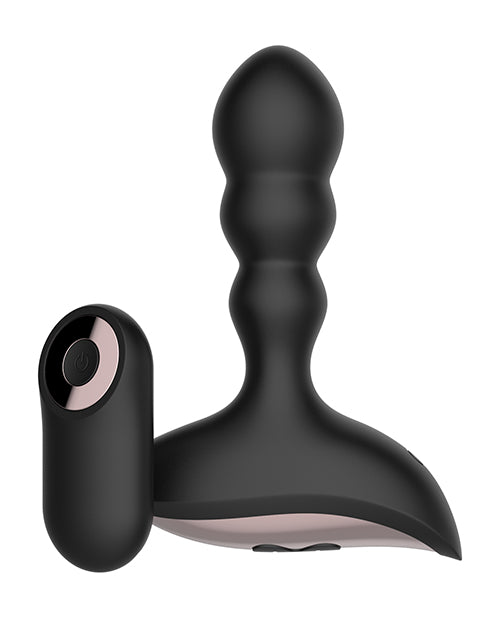 Gender Fluid Shake Anal Vibe w/Remote - Black | Shop Lowest Prices at fonlove.shop
