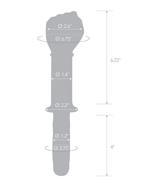 Glas 11" Fist Double Ended w/Handle Grip | Shop Lowest Prices at fonlove.shop