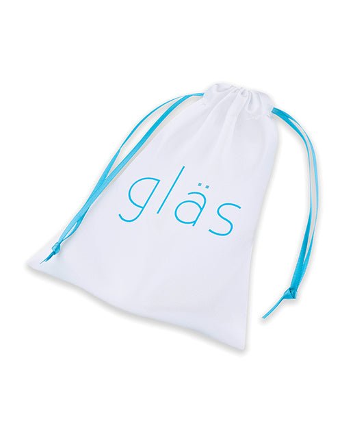 Glas 3.5" Rechargeable Vibrating Butt Plug - Blue | Shop Lowest Prices at fonlove.shop