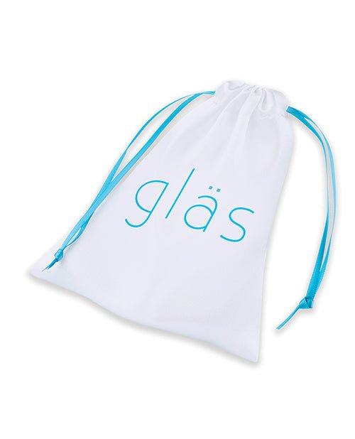 Glas 4" Rechargeable Vibrating Dotted G Spot/P Spot Plug - Blue | Shop Lowest Prices at fonlove.shop