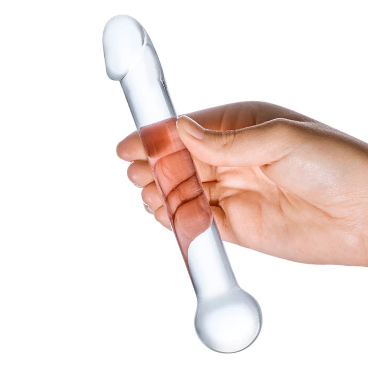 Glas 7" Realistic Head Glass Dildo | Shop Lowest Prices at fonlove.shop