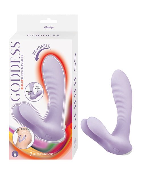 Goddess Heat - up Bunny Vibrator - Lavender | Shop Lowest Prices at fonlove.shop