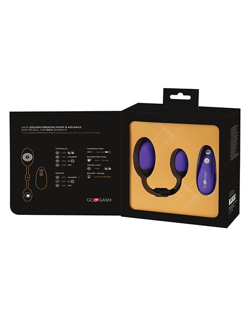 GoGasm Vibrating Pussy & Ass Balls - Purple | Shop Lowest Prices at fonlove.shop