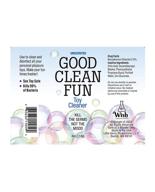 Good Clean Fun Toy Cleaner - 4 oz Unscented | Shop Lowest Prices at fonlove.shop
