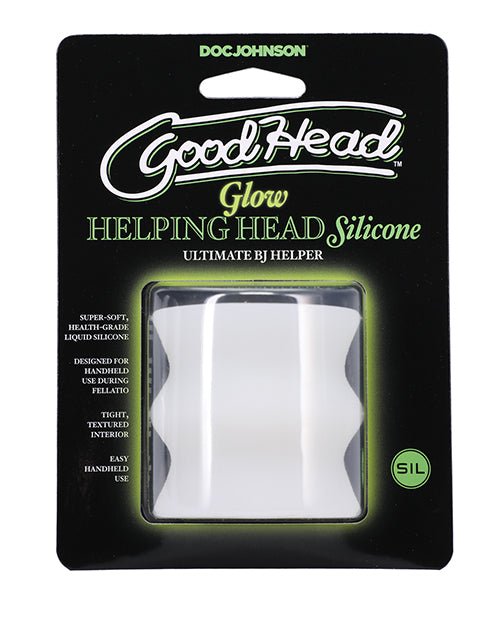 Goodhead Silicone Glow Helping Head - Frost | Shop Lowest Prices at fonlove.shop