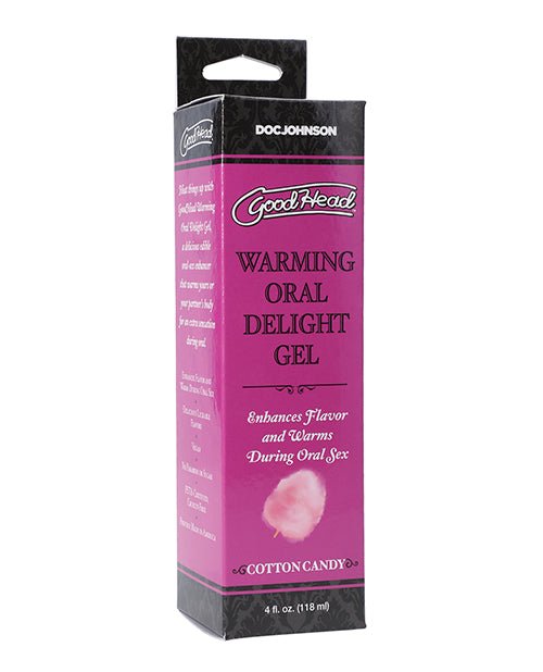 GoodHead Warming Oral Delight Gel - 4 oz Cotton Candy | Shop Lowest Prices at fonlove.shop