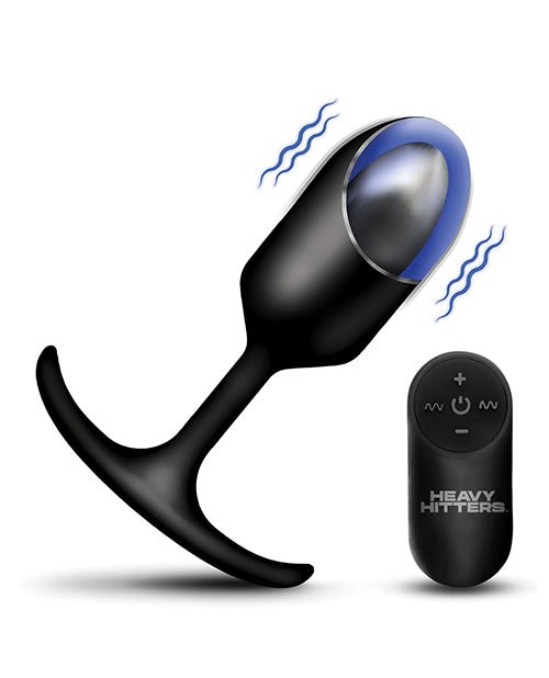 Heavy Hitters - Vibrating Weighted Silicone Anal Plug - Extra Large | Shop Lowest Prices at fonlove.shop