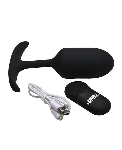 Heavy Hitters - Vibrating Weighted Silicone Anal Plug - Large | Shop Lowest Prices at fonlove.shop