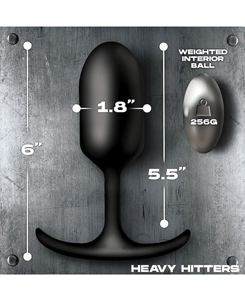 Heavy Hitters - Vibrating Weighted Silicone Anal Plug - Large | Shop Lowest Prices at fonlove.shop