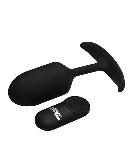 Heavy Hitters - Vibrating Weighted Silicone Anal Plug - Large | Shop Lowest Prices at fonlove.shop