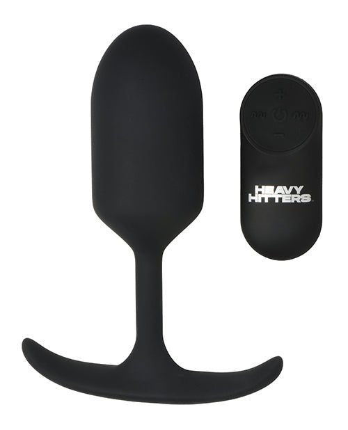 Heavy Hitters - Vibrating Weighted Silicone Anal Plug - Large | Shop Lowest Prices at fonlove.shop