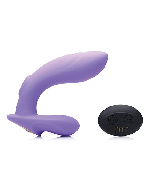 Inmi 10x G - Tap Tapping Silicone G Spot Vibrator - Purple | Shop Lowest Prices at fonlove.shop